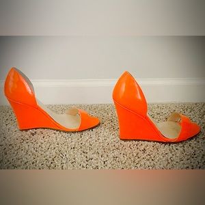 Christian Louboutin Patent Passmule Zeppa Wedges